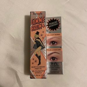 Benefit “Gimme Brow” gel in brown